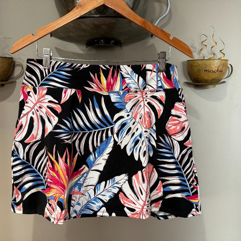 Tommy Bahama Island Zone Golf Skort NWT Multi-Color Size Large